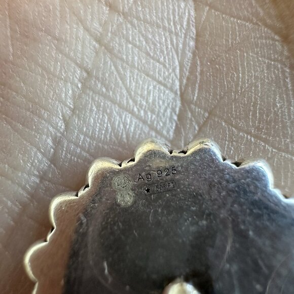 NEW GUCCI STUD Earrings Silver Flower Sterling Silver 100% Authentic - Picture 6 of 7